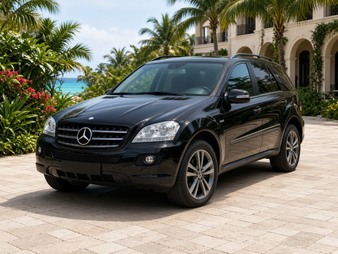 Mercedes ML350 — Happy Ride Tulum